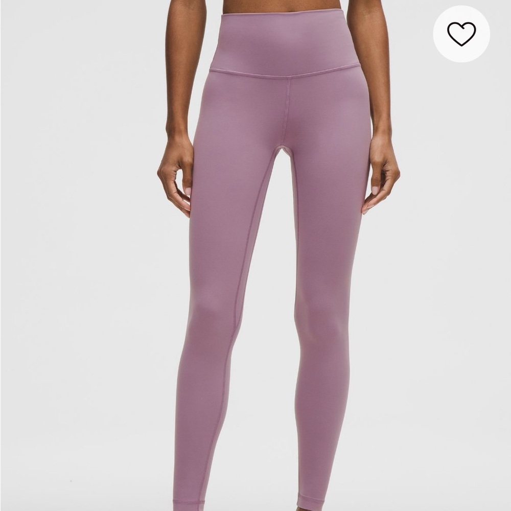 lululemon athletica Purple High-Waisted Leggings